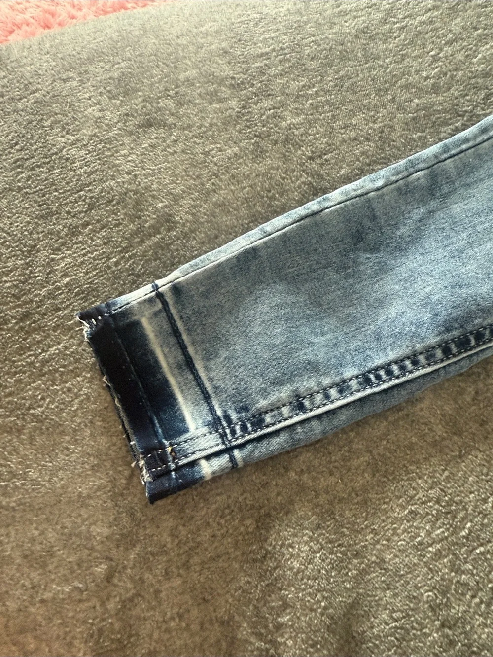 Justice Light Blue Skinny Jeans for girls